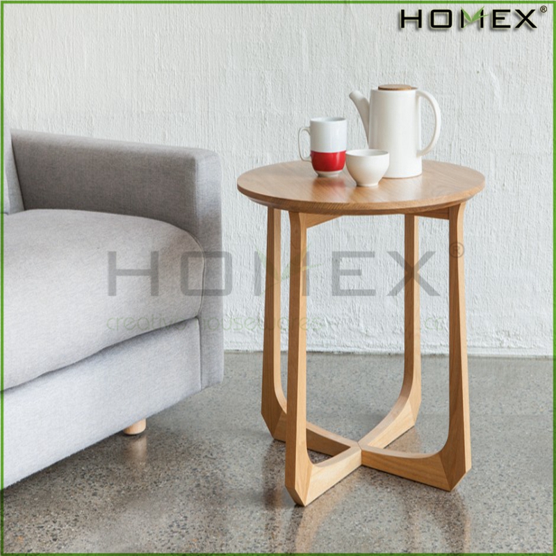 ラウンド木製サイドテーブル/エンドテーブル/homex_bsci-コーヒーテーブル問屋・仕入れ・卸・卸売り