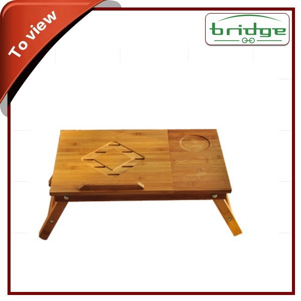 竹のラップトップテーブル、 ミニノートpcデスク-折り畳み式テーブル問屋・仕入れ・卸・卸売り
