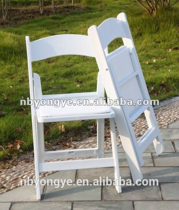 白いウェディング椅子工場樹脂パディング付き折りたたみ椅子-その他折り畳み式家具問屋・仕入れ・卸・卸売り