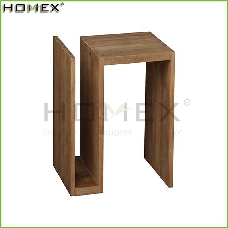 正方形のソファーの木製サイドテーブル/homex_bsci-コーヒーテーブル問屋・仕入れ・卸・卸売り