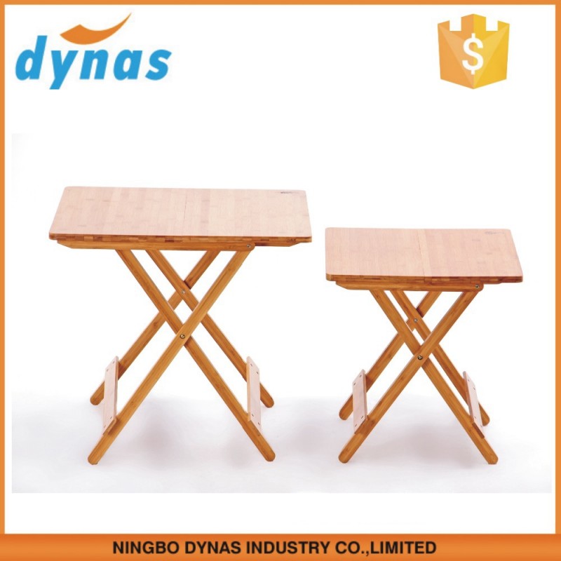 卸売のための折り畳み式の四角いテーブル/固体竹の家具-食卓問屋・仕入れ・卸・卸売り