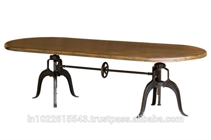 クランクのダイニングテーブル、 工業用のダイニングテーブル-金属製テーブル問屋・仕入れ・卸・卸売り