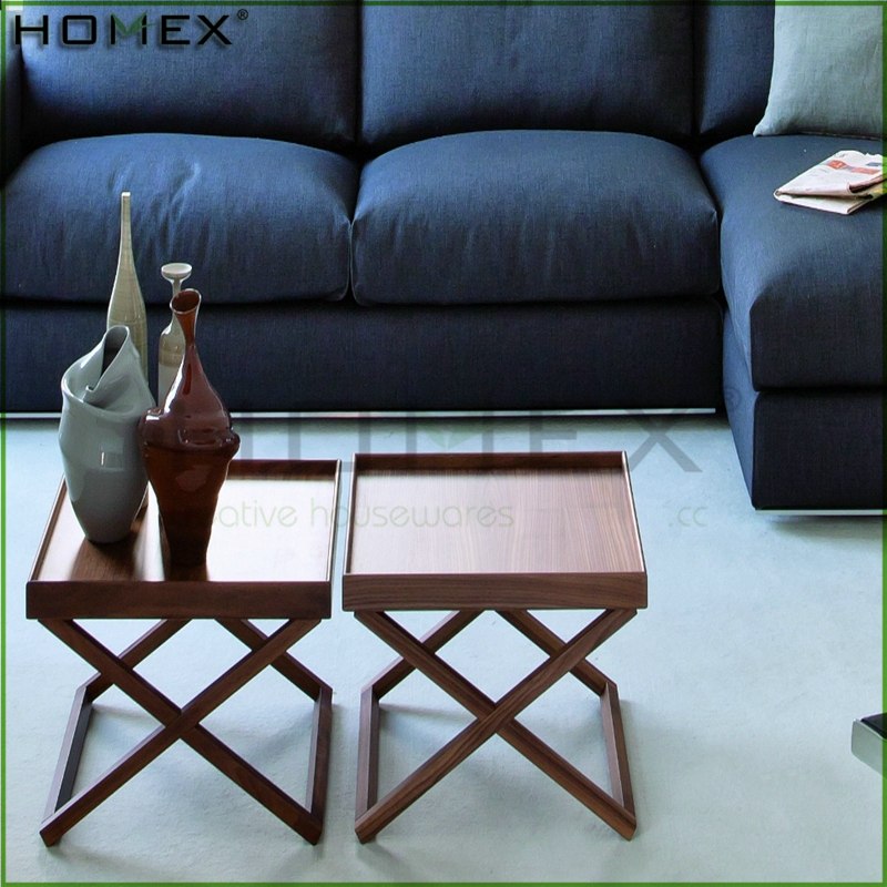折りたたみ木製サイドテーブル/homex_bsci-コーヒーテーブル問屋・仕入れ・卸・卸売り