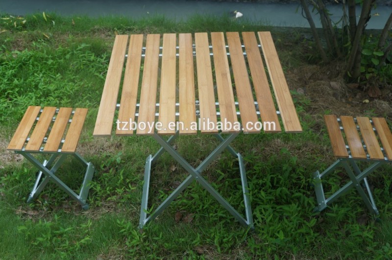 2016熱い販売竹椅子とテーブル折りたたみテーブル-折り畳み式テーブル問屋・仕入れ・卸・卸売り