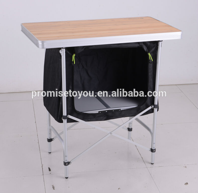 アルミテーブルメッシュアウトドアキャンプキッチンテーブルPCT504-折り畳み式テーブル問屋・仕入れ・卸・卸売り