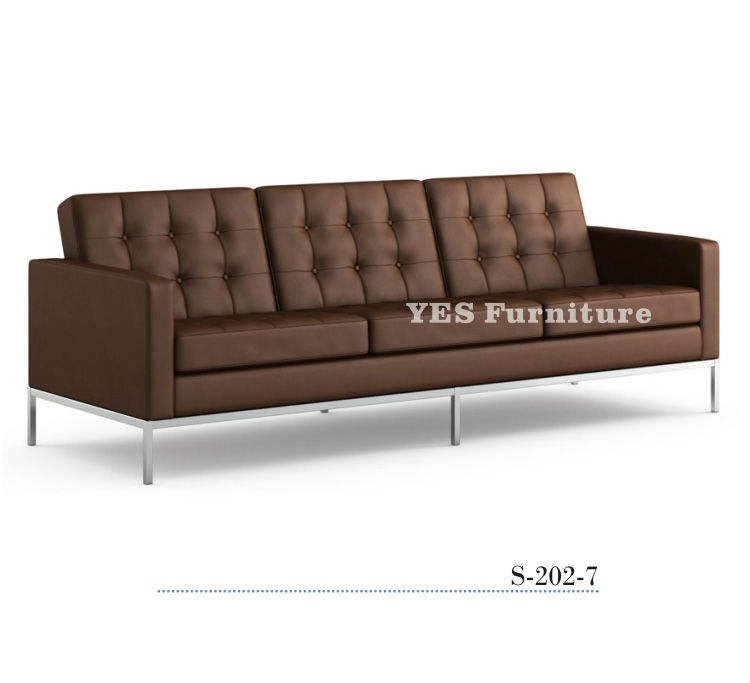 ハイエンドss69ドバイのロビーの家具木製の革のソファ-ホテル用ソファ問屋・仕入れ・卸・卸売り