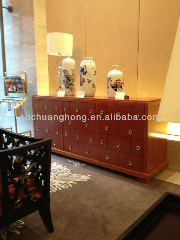 new design luxruy hotel lobby console table with drawers/living room console table/TV credenza CH-C039-その他木製家具問屋・仕入れ・卸・卸売り