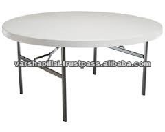 プラスチック折り畳み式の白いテーブル/宴会折りたたみテーブル-その他折り畳み式家具問屋・仕入れ・卸・卸売り