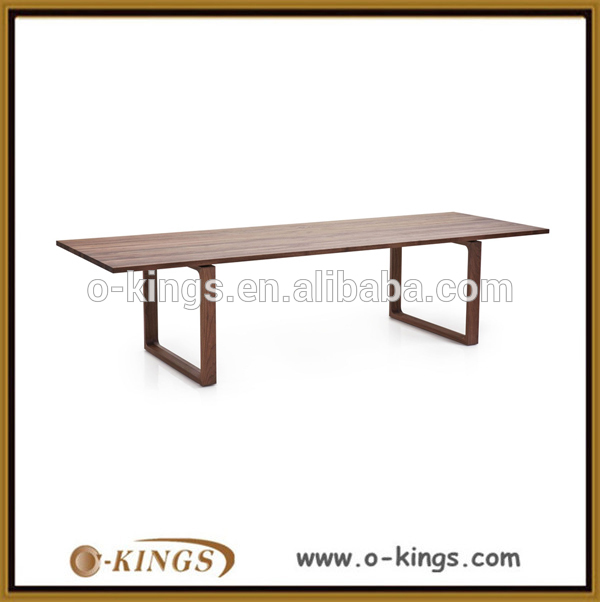 長いレストラン木製テーブル12人々シーター-木製テーブル問屋・仕入れ・卸・卸売り