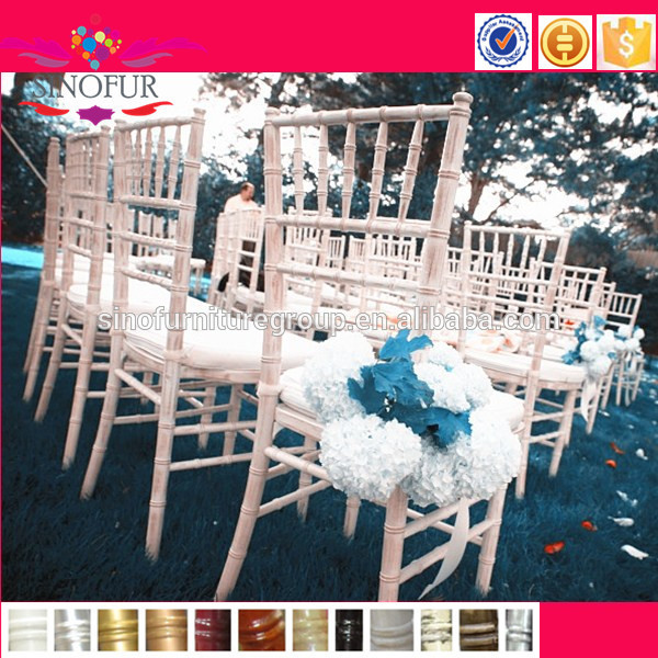 古典的なモデル安い価格ライムウォッシュ色の結婚式の椅子-木製椅子問屋・仕入れ・卸・卸売り