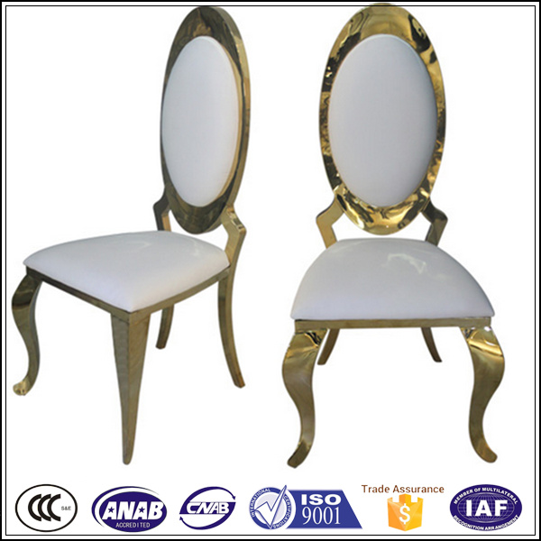 デザインのゴールドスチール椅子の宴会工場販売のための椅子-金属製椅子問屋・仕入れ・卸・卸売り