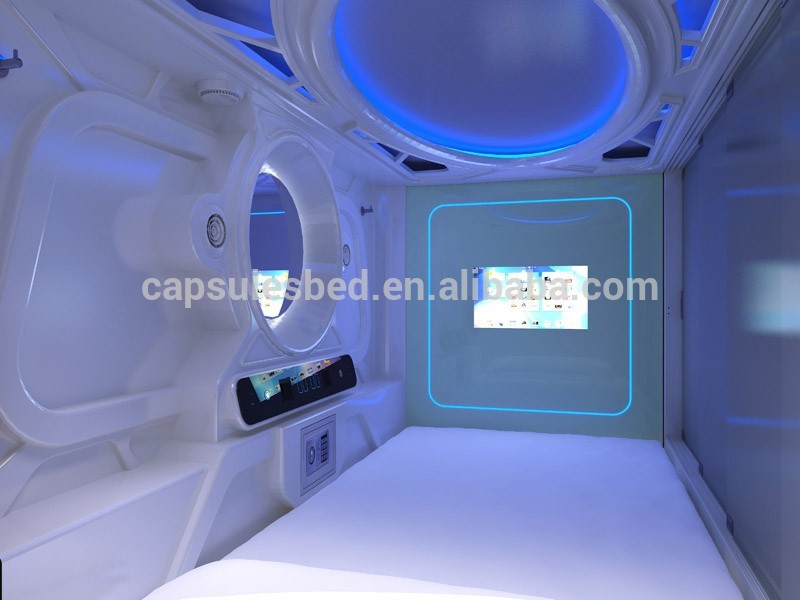 プレハブ現代鋼キャビン/ホテル睡眠ボックス/ 20フィートパックコンテナホーム-金属製ベッド問屋・仕入れ・卸・卸売り