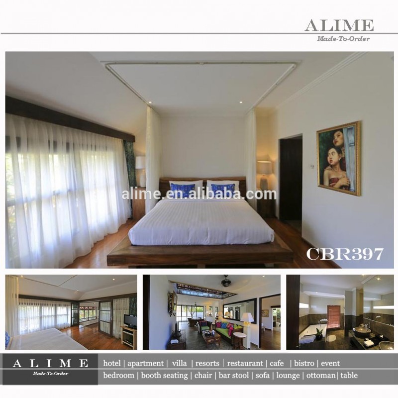 alimecbr397熱い販売の新しいデザインのモダンなホテルの寝室のデザインカスタム欧州-ホテル客室用家具問屋・仕入れ・卸・卸売り