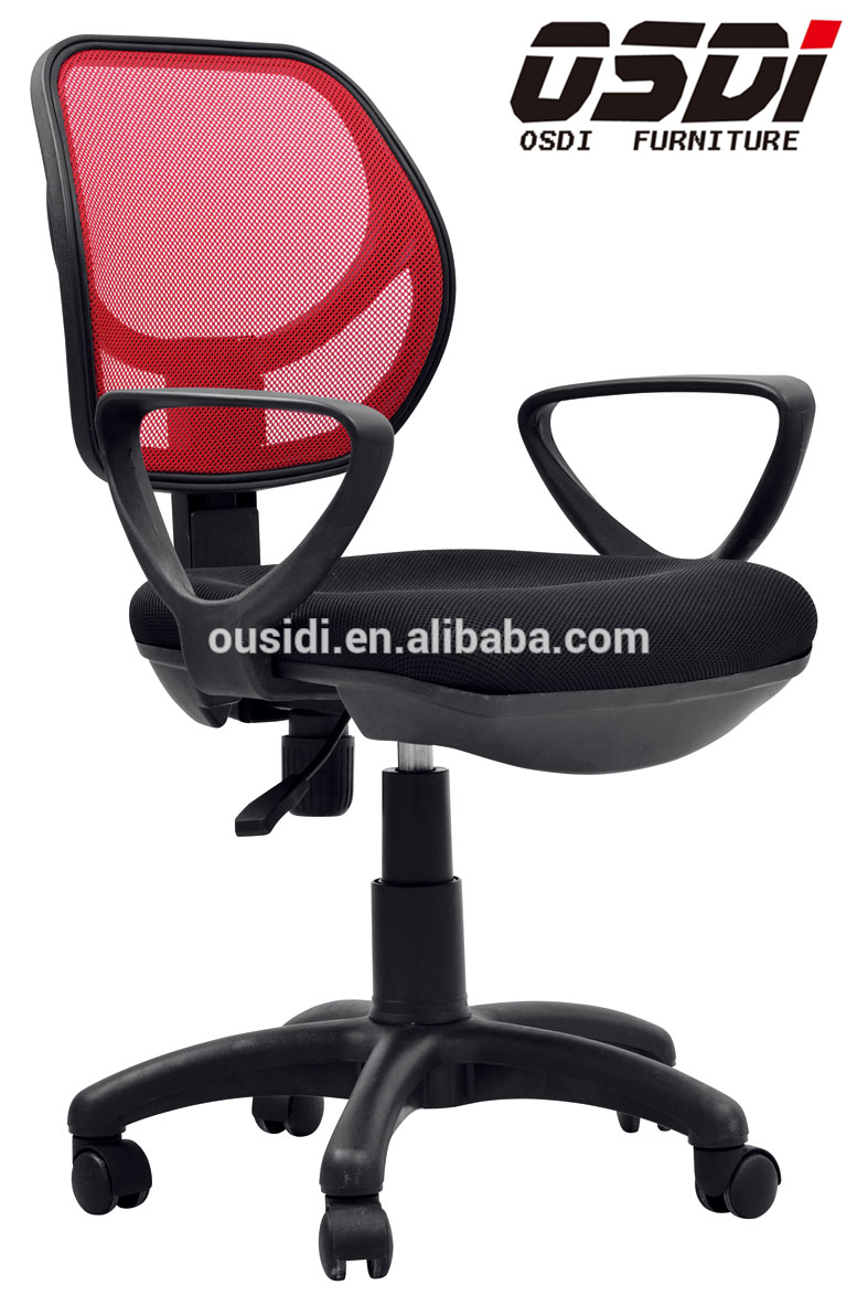 安いスタッフを備えたオフィスチェアプラスチック製のアームレスト( rd07#)-金属製椅子問屋・仕入れ・卸・卸売り