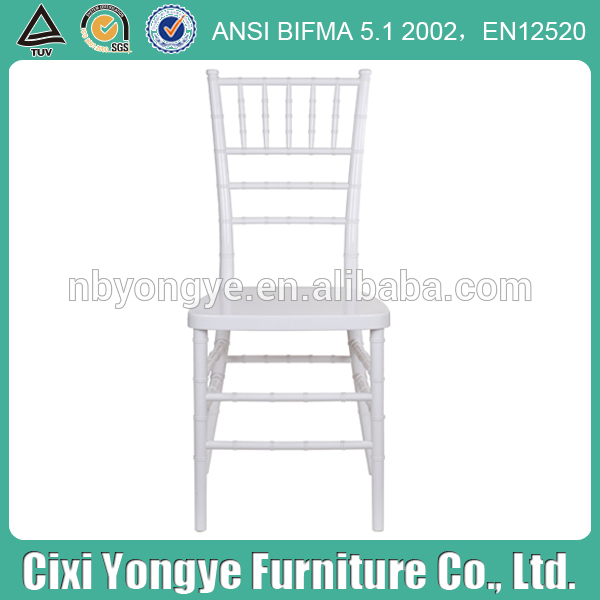 白いウェディング工場販売pcプラスチック樹脂キアヴァリ椅子-プラスチック製椅子問屋・仕入れ・卸・卸売り