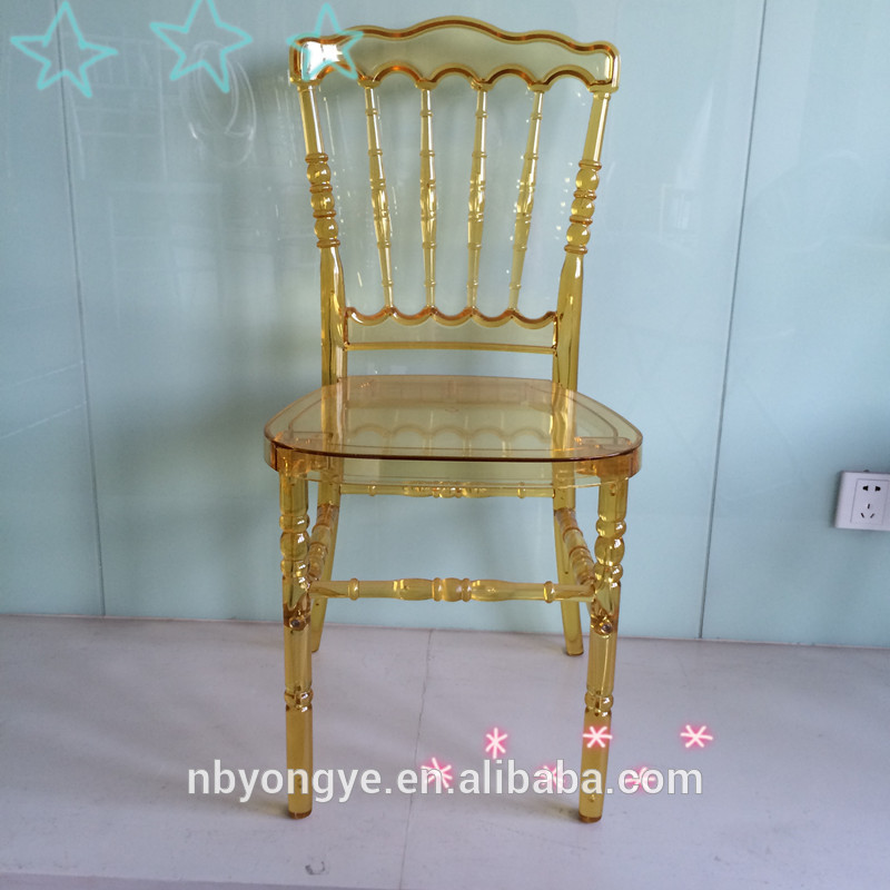 アクリルレストランの椅子樹脂ナポレオンの椅子結婚式のための-プラスチック製椅子問屋・仕入れ・卸・卸売り