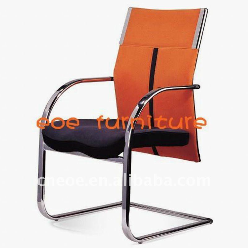 クロームフレーム6016cビジターチェアファブリック-会議用椅子問屋・仕入れ・卸・卸売り