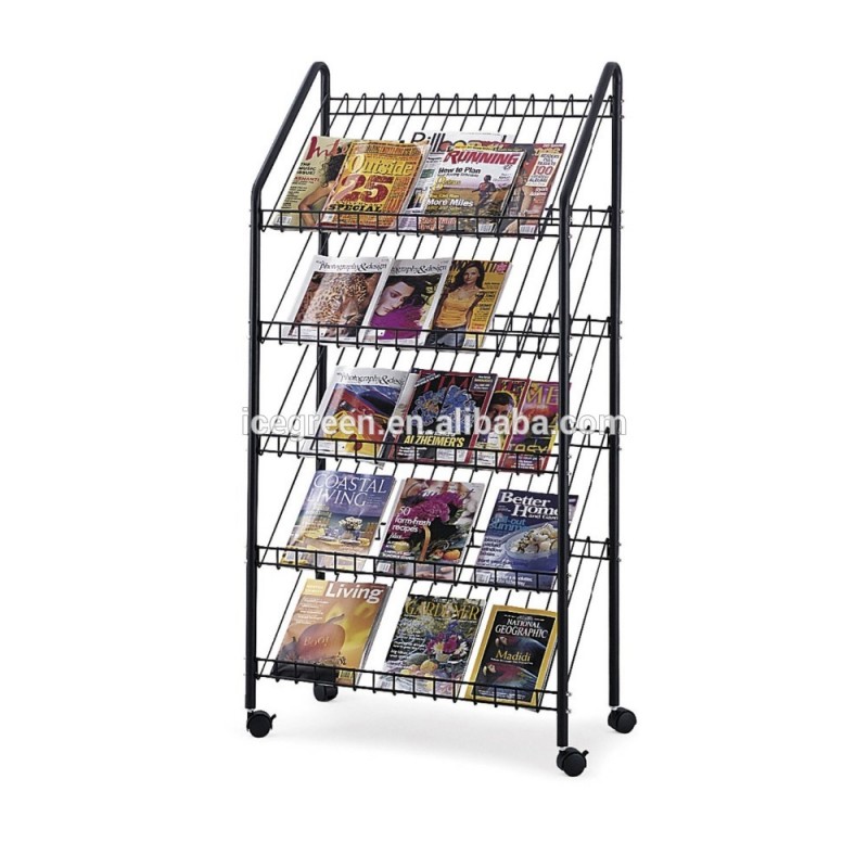 ワイヤーフロアランプ携帯雑誌ディスプレイラック-その他金属製家具問屋・仕入れ・卸・卸売り