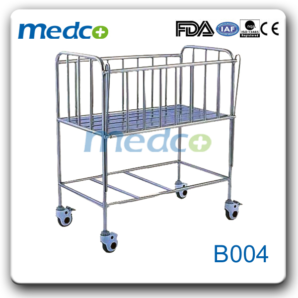 Oemb004/odmのステンレス鋼の病院の赤ちゃん用ベッド-その他金属製家具問屋・仕入れ・卸・卸売り