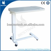 病院bt-at002oversideテーブル、 abs、 病院の調節可能なベッドトレイ-金属製テーブル問屋・仕入れ・卸・卸売り