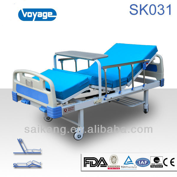 最新製品sk031手動病院用ベッド/病院のベッドを使用販売のための-金属製ベッド問屋・仕入れ・卸・卸売り