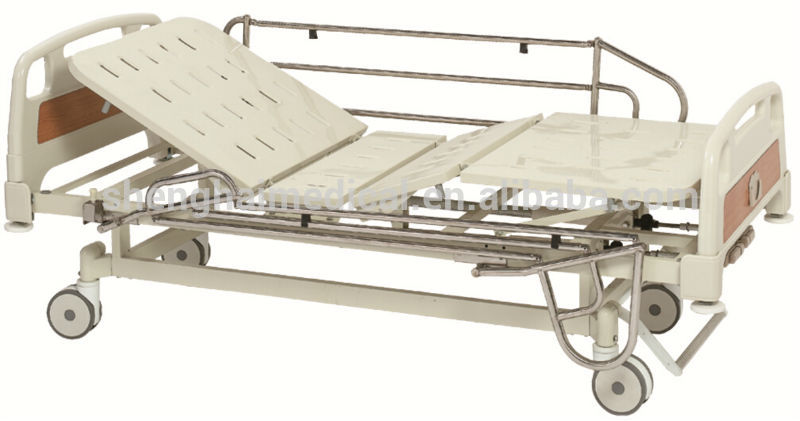 病院平野ベッド付きステンレススチール素材フレーム-金属製ベッド問屋・仕入れ・卸・卸売り