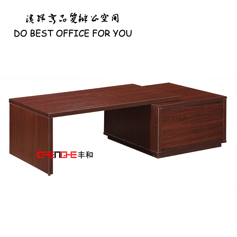 シンプルなオフィス家具デザイン木材エグゼクティブテーブル記憶域がある-その他アンティーク家具問屋・仕入れ・卸・卸売り