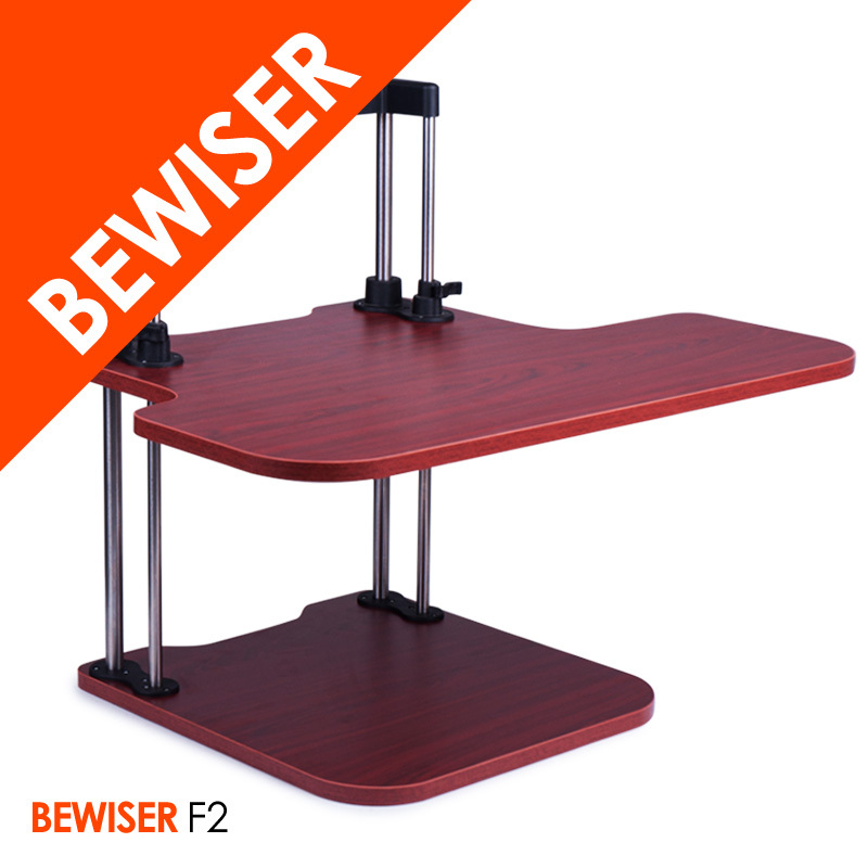 折りたたみ式とchangableラップトップテーブルスタンドのワークステーションを座る高さ( bewiserf2)-その他折り畳み式家具問屋・仕入れ・卸・卸売り
