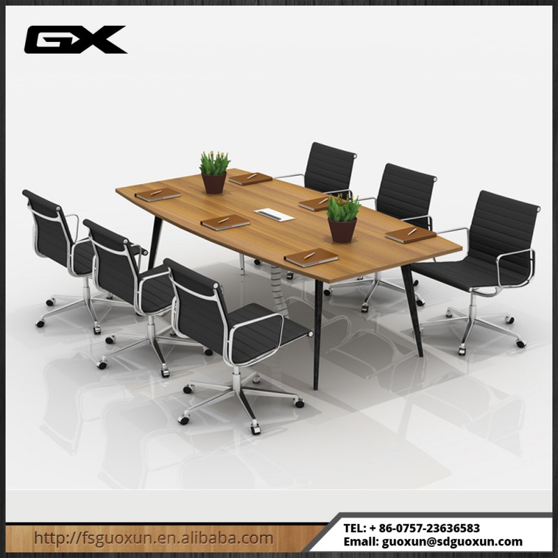 中国hgm現代新しいデザイン会議テーブル/オフィス会議テーブル-木製テーブル問屋・仕入れ・卸・卸売り