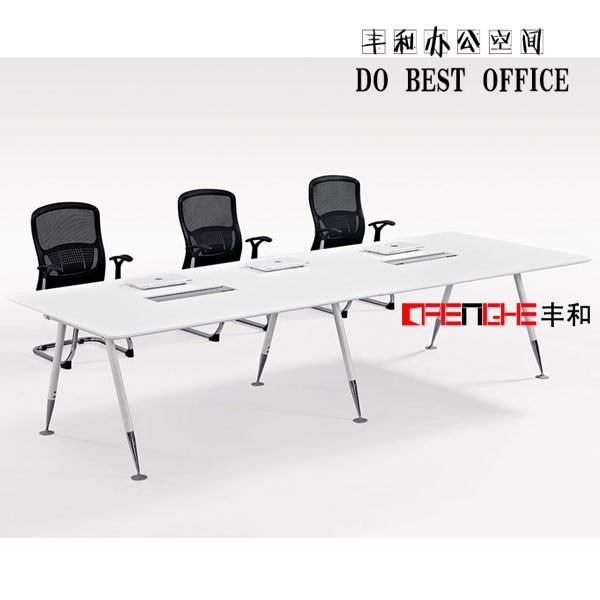 白い色オフィスの会議用テーブル高品質-木製テーブル問屋・仕入れ・卸・卸売り