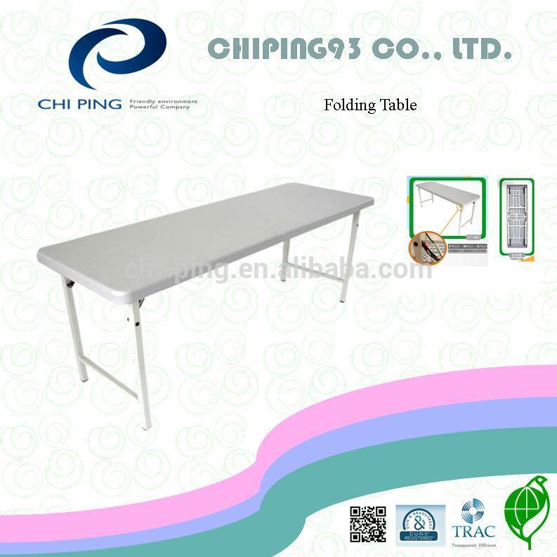 白い色6フィート折り畳み式のオフィスのテーブルのモダンなドレッシングテーブル会議用テーブル-会議用テーブル問屋・仕入れ・卸・卸売り