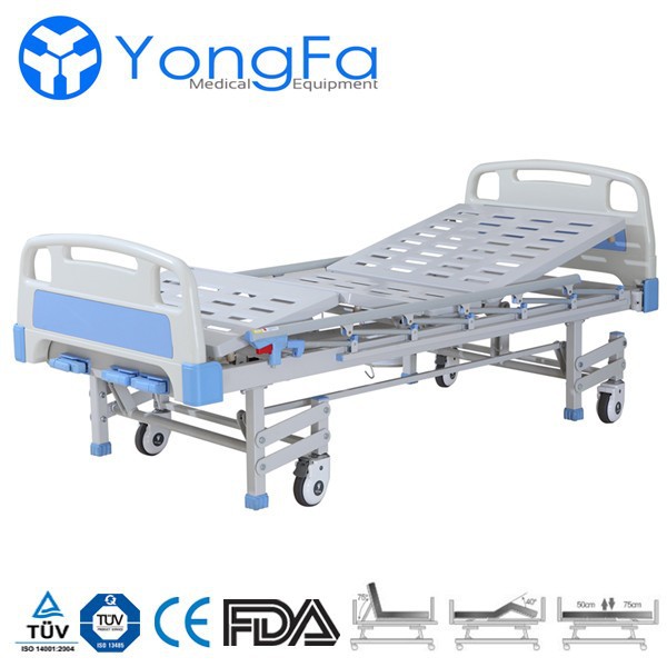 新しいデザインa15yfc361b3機能手動病院用ベッド-金属製ベッド問屋・仕入れ・卸・卸売り