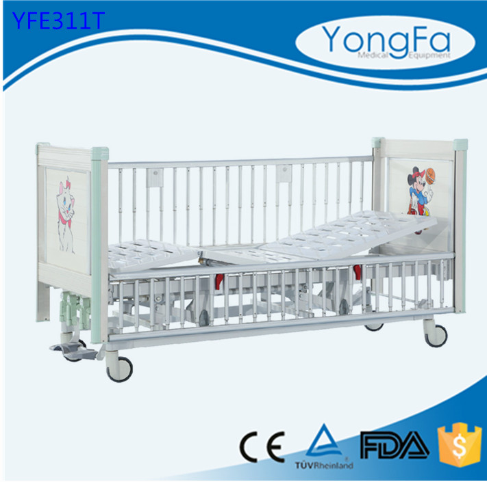 yongfa熱い販売のメーカーce、 iso、 fda病院小児科医療子供の病院のベッドの子供のベッドの子供の病院のベッド-金属製ベッド問屋・仕入れ・卸・卸売り