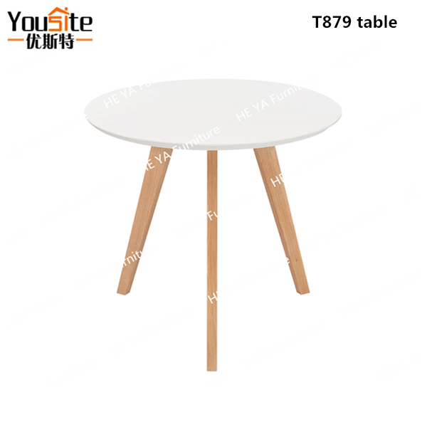 安い価格ラウンド木製トップ会議テーブル仕様-木製テーブル問屋・仕入れ・卸・卸売り