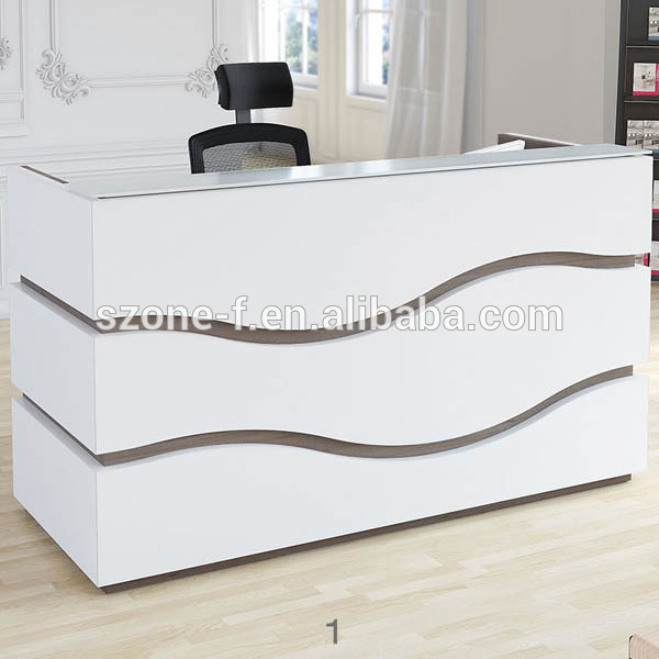 Sz- r619新型レセプションテーブル/person白受付/白高光沢-木製テーブル問屋・仕入れ・卸・卸売り