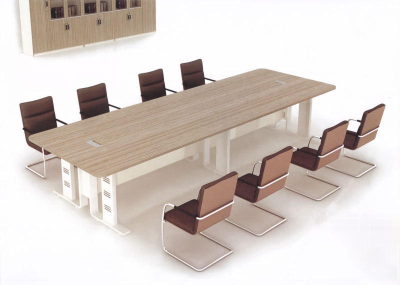 メラミン+金属km932スタイルのための会議机-木製テーブル問屋・仕入れ・卸・卸売り