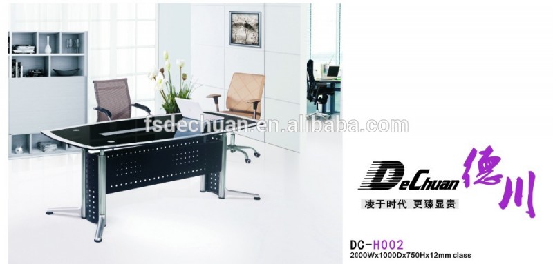 オフィス家具のモダンな熱い販売会議テーブルの仕様-ガラス製のテーブル問屋・仕入れ・卸・卸売り