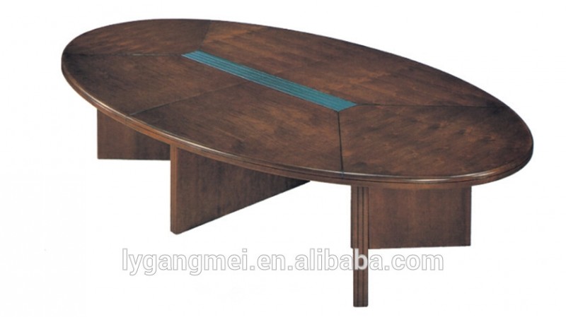 新しい デザイン木製家具小さな ラウンド オフィス会議テーブル-問屋・仕入れ・卸・卸売り
