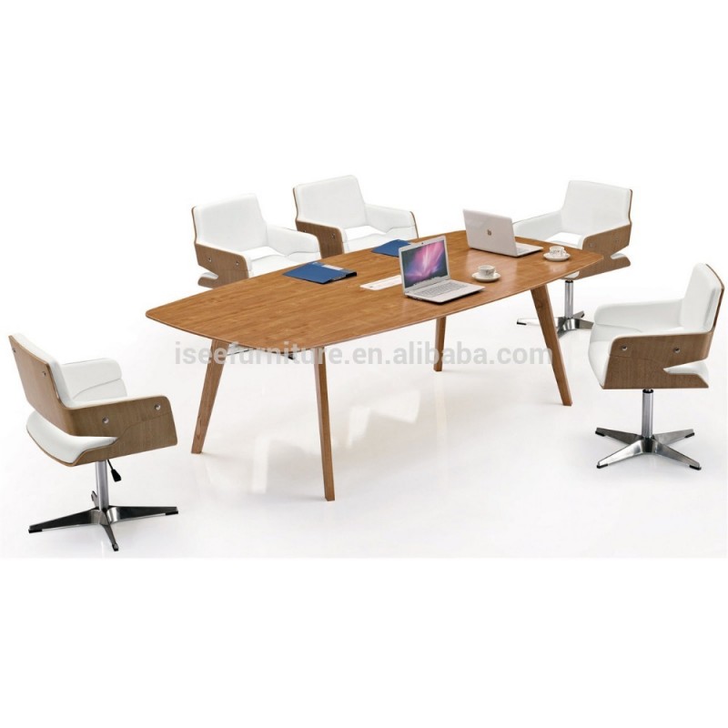 木製オフィスの会議テーブルの仕様とソリッドウッドベースid3030会議構成-木製テーブル問屋・仕入れ・卸・卸売り