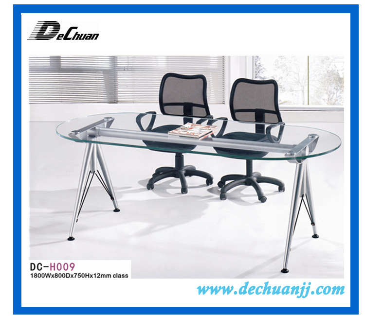 シンプルなデザインエグゼクティブ木製オフィス会議テーブル使用-ガラス製のテーブル問屋・仕入れ・卸・卸売り