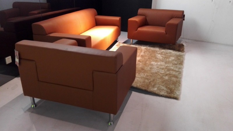モダンなスタイルのオフィスcaliaitalia高品質の革のソファ-オフィスソファー問屋・仕入れ・卸・卸売り