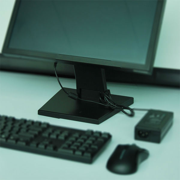ホット2013! vesaブラケット1台のコンピュータにすべてモニタースタンド-折り畳み式テーブル問屋・仕入れ・卸・卸売り