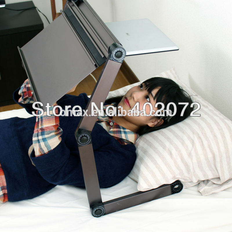 畳むノートパソコンデスク/コンピュータデスク/折りたたみラップトップスタンド-折り畳み式テーブル問屋・仕入れ・卸・卸売り
