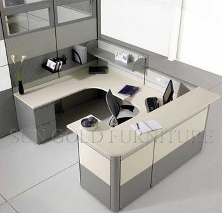 コーナーレセプションテーブル現代の多機能ワークステーションデスク(SZ-WS187)-オフィスパーティション問屋・仕入れ・卸・卸売り