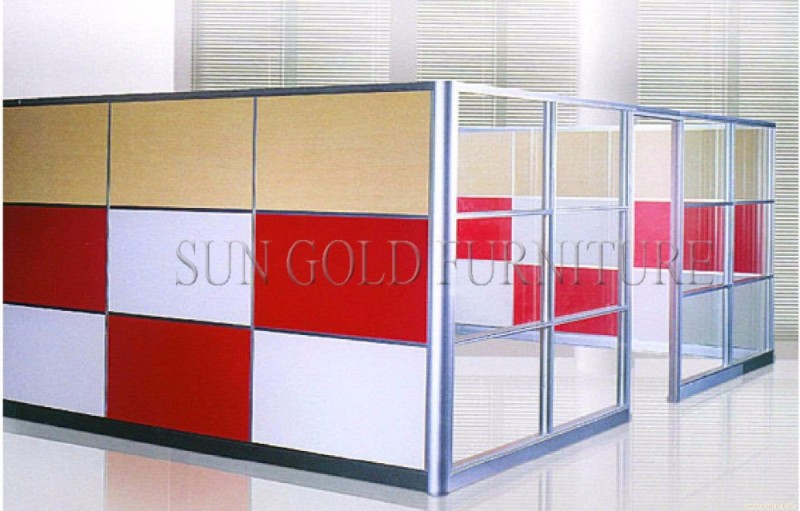 現代使用商業ガラス オフィス短い壁パーティション (SZ-WS588)-問屋・仕入れ・卸・卸売り