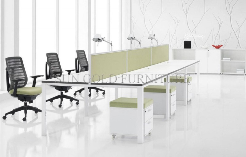 商業ワークステーションパーティション家具使用オフィス画面用6人( SZ-WS272)-オフィスパーティション問屋・仕入れ・卸・卸売り