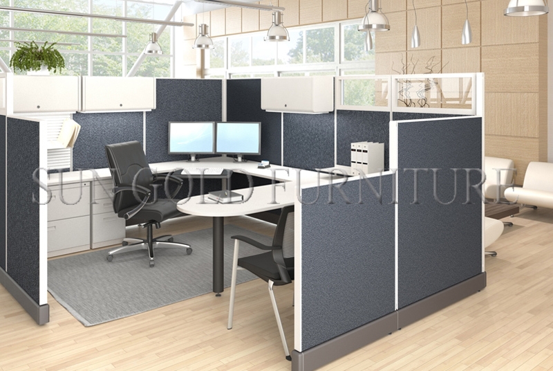 新しい モダン生地低パーティション デザイン オフィス キュービクル ワークステーション (SZ-WS515)-オフィスパーティション問屋・仕入れ・卸・卸売り