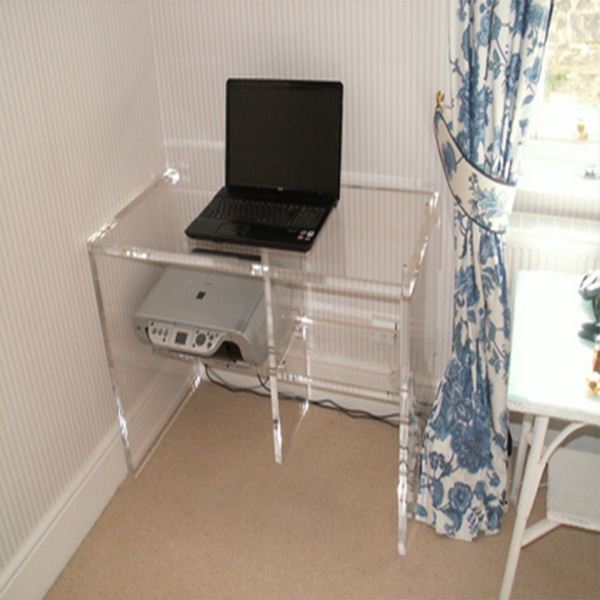 カスタム透明なアクリルのテーブルのコンピュータ机のためのテーブル-パソコンデスク問屋・仕入れ・卸・卸売り