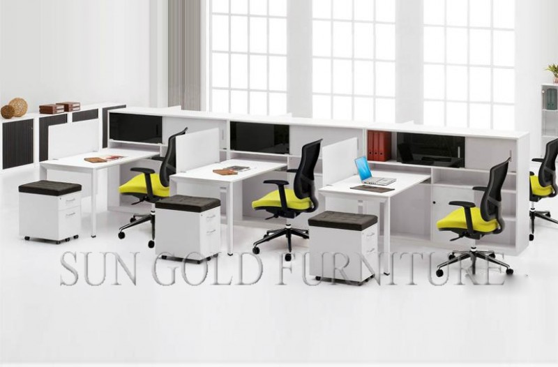 現代オフィスワークステーション最新使用オフィスキューブワークステーション( SZ-WS605)-オフィスパーティション問屋・仕入れ・卸・卸売り
