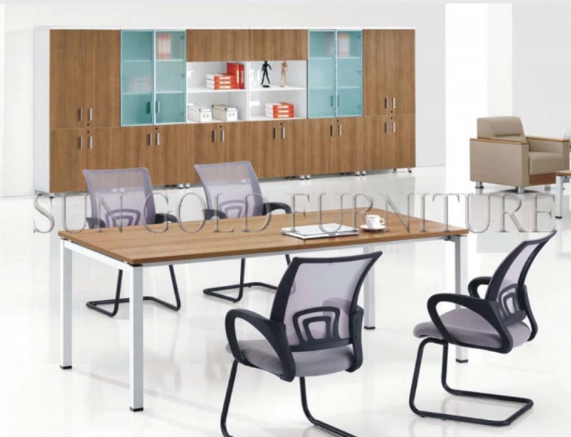 モダンな木製会議デスクベニヤ高品質会議室テーブル( SZ-MT087)-オフィスパーティション問屋・仕入れ・卸・卸売り